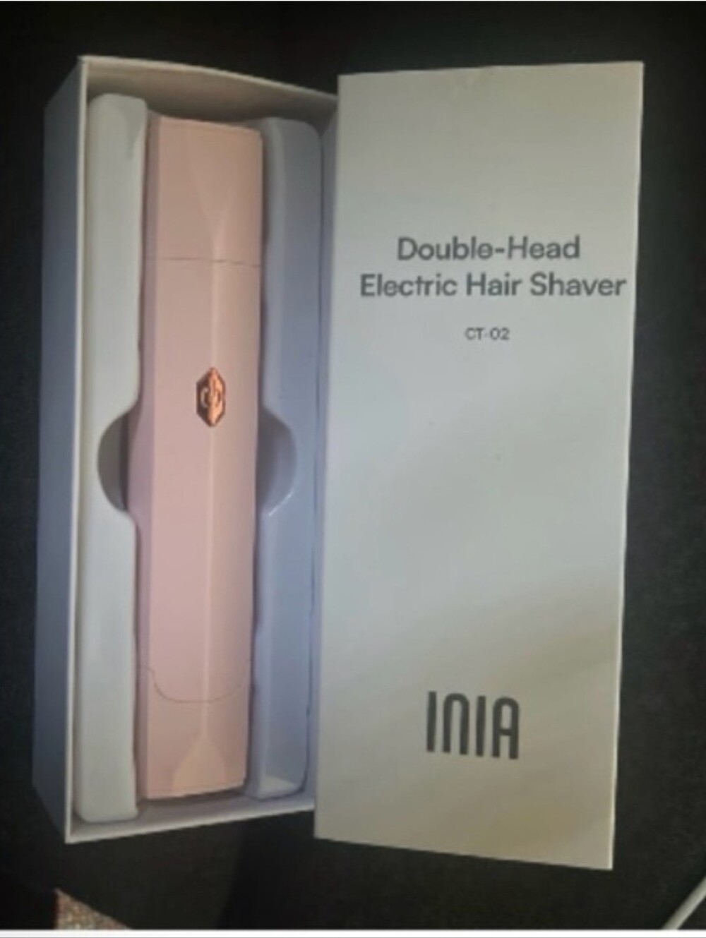 Double-Head Electric Hair Shaver - White
